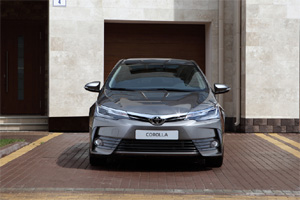 Рублевые цены на обновленную Toyota Corolla