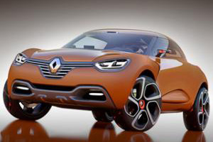 Renault в 2013 году выпустит компактный кроссовер 