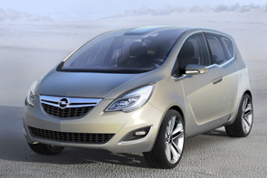 Концепт-кар Opel Meriva: новый уровень функциональной гибкости