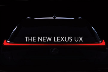 Lexus готовится к премьере кроссовера UX