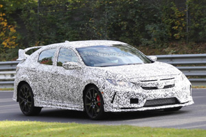 Новый Honda Civic Type-R замечен в Нюрбургринге
