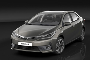 Toyota представила обновленный седан Corolla