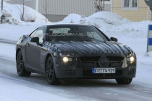 Новый Mercedes-Benz SL проверяют холодом
