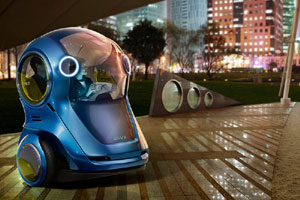 General Motors показала компактный автомобиль будущего