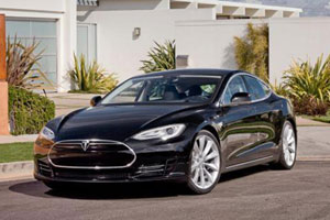 Предсерийный Tesla Model S Alpha