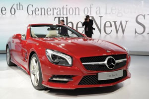Новое поколение Mercedes-Benz SL представили в Детройте