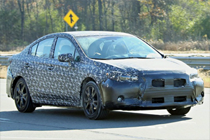 Новая Subaru Impreza проходит дорожные тесты