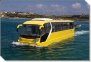 AmphiCoach – первый в мире Пассажирский автобус-амфибия