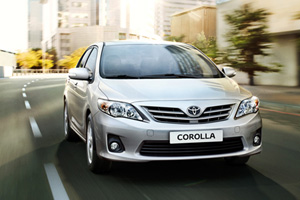 Затраты на самый продаваемый автомобиль Toyota Corolla 
