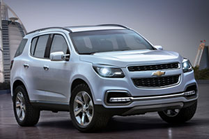 Chevrolet показал новый TrailBlazer в Дубае