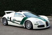 Bugatti Veyron пополнил список суперкаров дубайской полиции