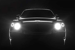 Видеотизер нового внедорожника Bentley