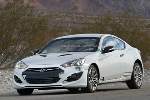 Hyundai тестирует Genesis Coupe нового поколения
