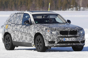 BMW тестирует новое поколение X3