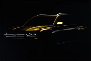 Volkswagen показал семиместный внедорожник на видео