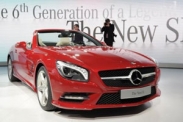 Новое поколение Mercedes-Benz SL представили в Детройте