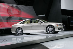 Новый Audi A8 порадовал публику
