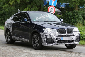 BMW готовит к премьере “заряженный” кроссовер X4 M