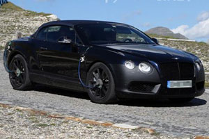 Bentley тестирует обновленный Continental GTC Speed