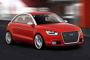 Audi A1 заочно признан Самым ярким автомобилем 2010 года 