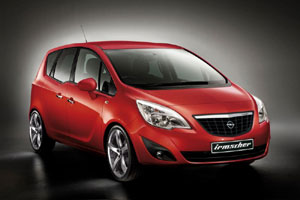 Новый Opel Meriva уже подвергся доработке