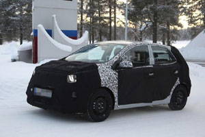 Новый Kia Picanto тестируют в Швеции