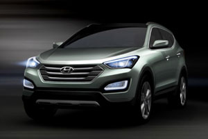 Изображение нового Hyundai Santa Fe 