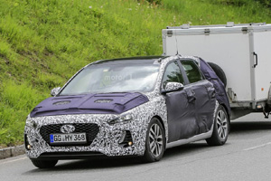 Новый Hyundai i30 замечен в Альпах