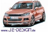 Design показал эскиз Volkswagen Touareg