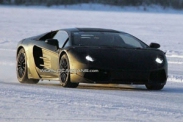 Lamborghini проверяет суперкар Jota холодом