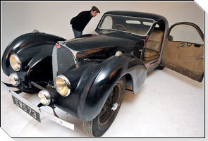 Уникальный Bugatti ушел с молотка  за 3,4 милн евро
