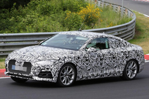 В Нюрбургринге замечено новое купе Audi A5
