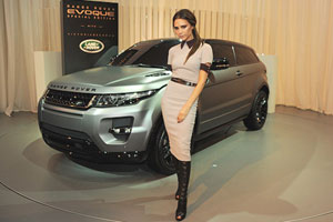 Виктория Бэкхем представила особый Range Rover Evoque