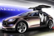 Tesla Model X сохранит оригинальные двери в серийном варианте