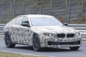 BMW M5 нового поколения заметили во время испытаний