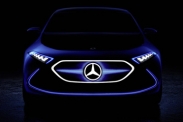 Новое изображение электрокара Mercedes-Benz EQ A Concept