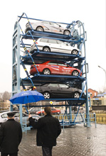 Презентация новой парковочной системы «Smart Parking» в ТЦ Кунцево.