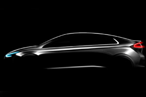 Hyundai представил изображение модели Ioniq