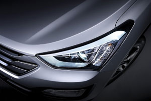 Hyundai показал новое изображение Santa Fe 