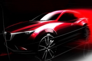 Официальное изображение нового кроссовера Mazda CX-3