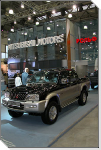 Пять автомобилей Mitsubishi представлены в Крокус Экспо на выставке &quot;Салон полноприводных автомобилей&quot;.