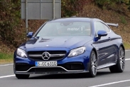 Mercedes тестирует самую мощную версию купе С63