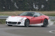 Ferrari 599 GTO проходит дорожные тесты