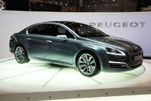 Peugeot показал в Женеве как примерно будет выглядеть модель 508