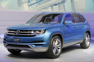Большой внедорожник Volkswagen дебютировал в Детройте