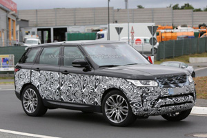 Обновленный Range Rover Sport замечен во время тестов