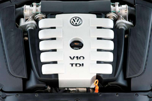 Volkswagen работает над новым дизельным десятицилиндровым двигателем