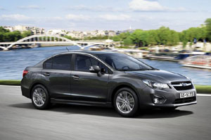 Названы российские цены на новый седан Subaru Impreza