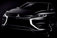 Mitsubishi представит в Париже концепт Outlander PHEV Concept S