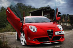 "Крыло чайки" для Alfa Romeo MiTo